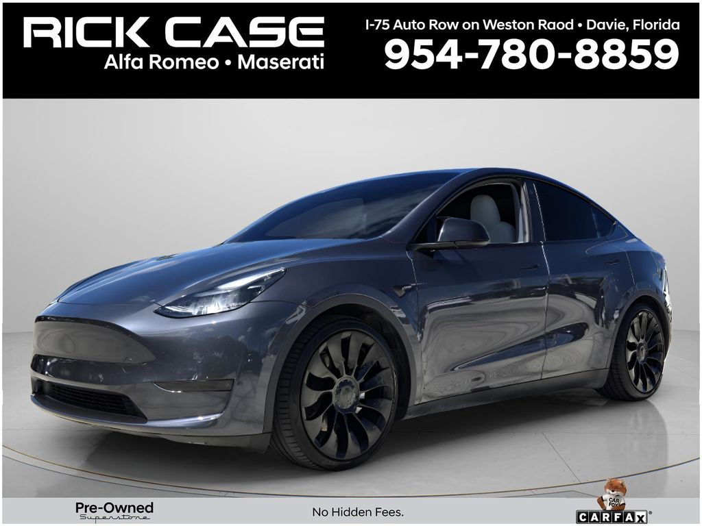 2022 Tesla Model Y SUV / Crossover All-Wheel Drive 1-Speed Automatic