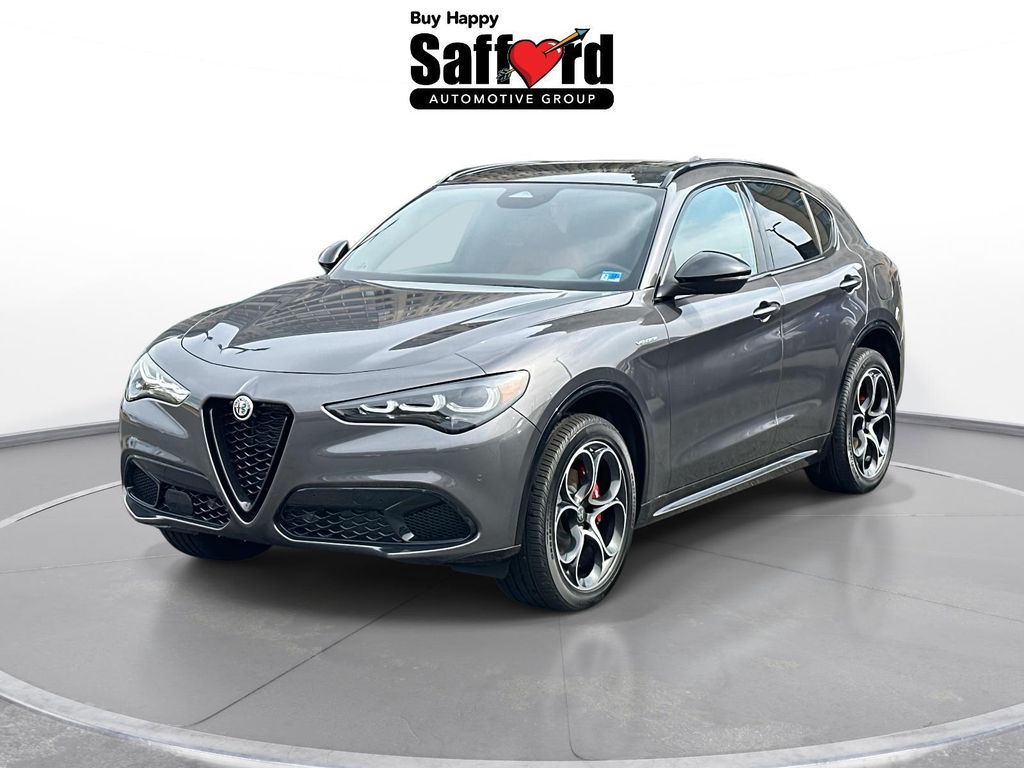 Gray 2026 Alfa Romeo Stelvio AWD SUV / Crossover All-Wheel Drive 8-Speed Automatic