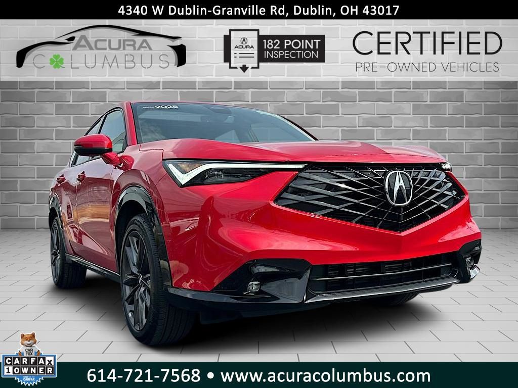 Acura ADX FWD with A-SPEC Package