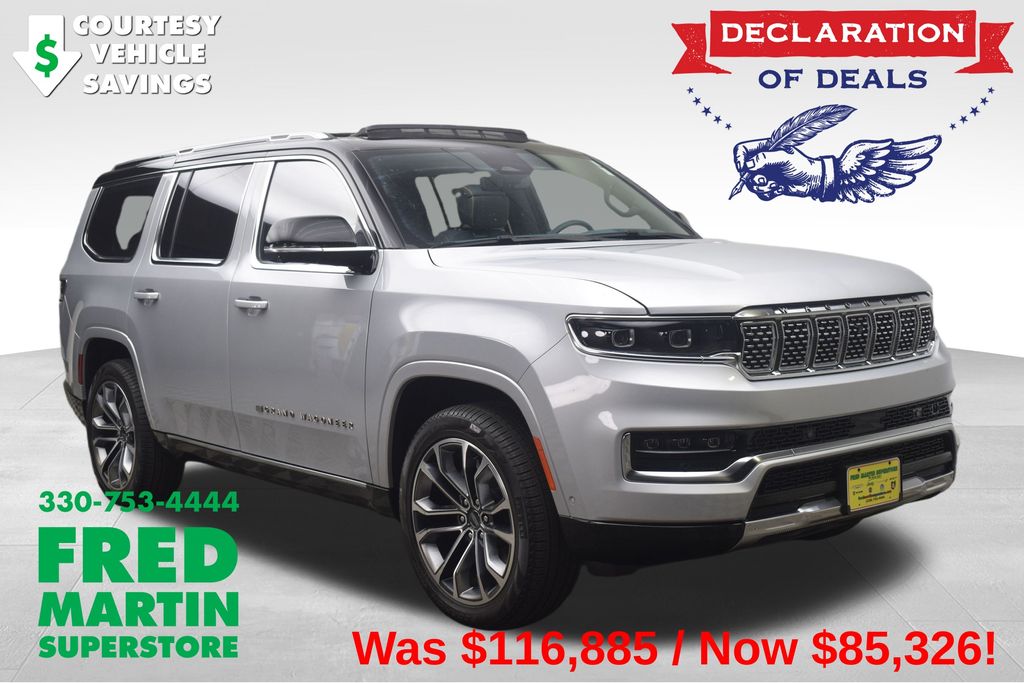 new 2024 Jeep Grand Wagoneer car, priced at $85,326