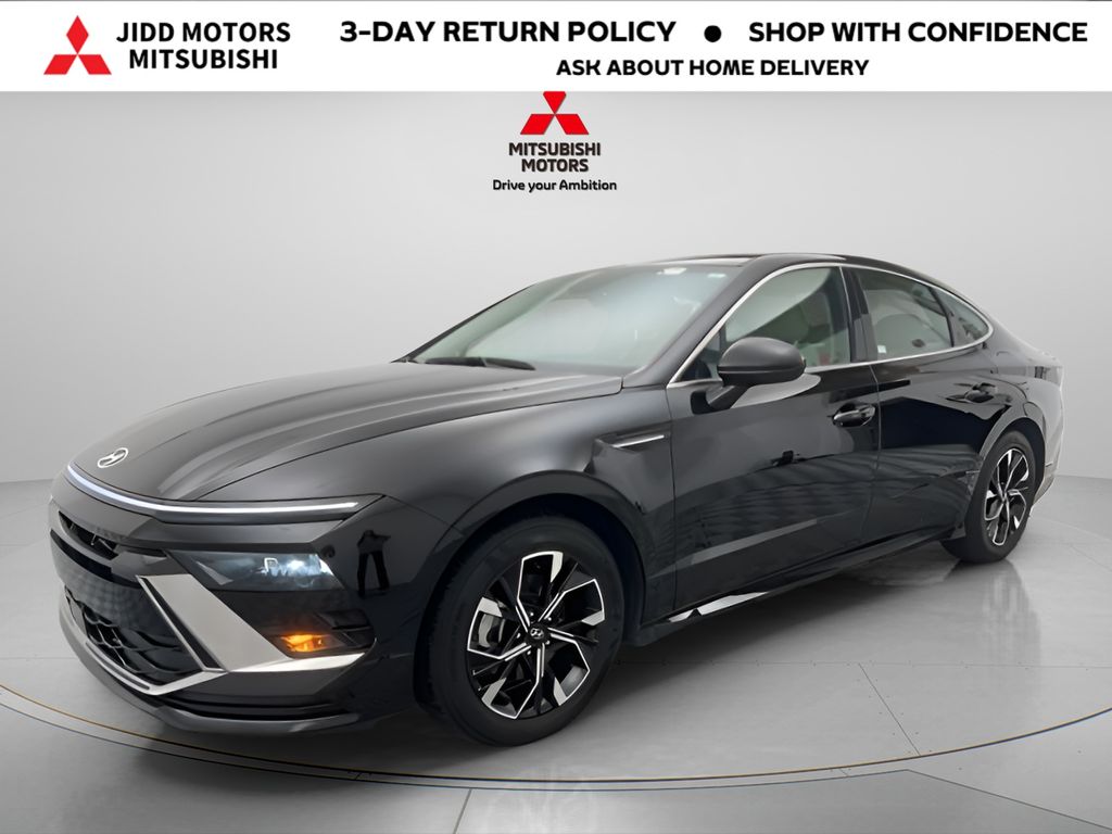 Abyss Black 2025 Hyundai Sonata SEL FWD Sedan Front-Wheel Drive 8-Speed Automatic