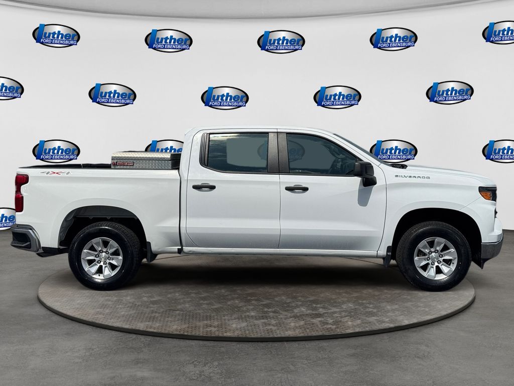 2023 Chevrolet Silverado 1500 WT White at Auto Express Mitsubishi