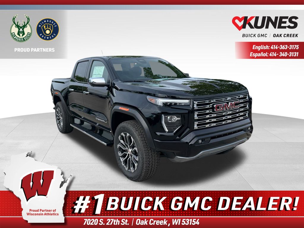 Onyx Black 2026 GMC Canyon Pickup Truck Four-Wheel Drive 8-Speed Automatic