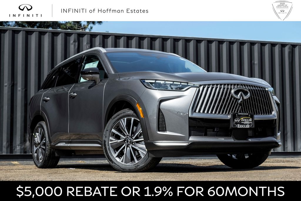 Gray (Graphite Shadow) 2026 INFINITI QX60 Luxe AWD SUV / Crossover All-Wheel Drive 9-Speed Automatic