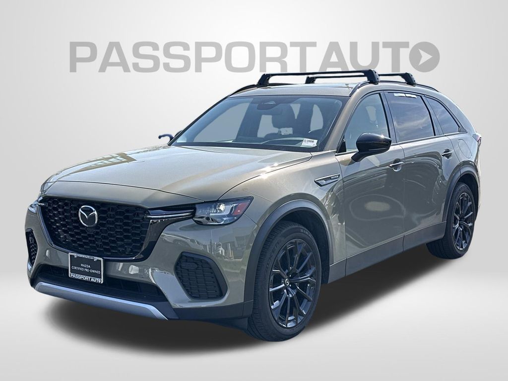 Zircon Sand Metallic 2025 Mazda CX-70 3.3 Turbo Premium AWD SUV / Crossover All-Wheel Drive 8-Speed Automatic