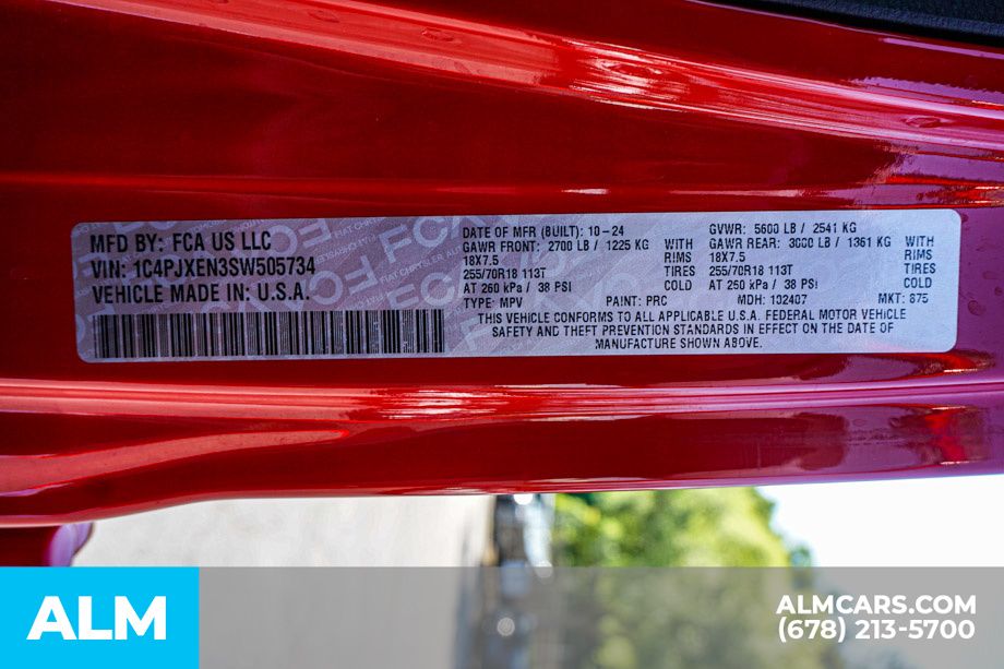 Used 2025 Red Jeep Sahara image 57
