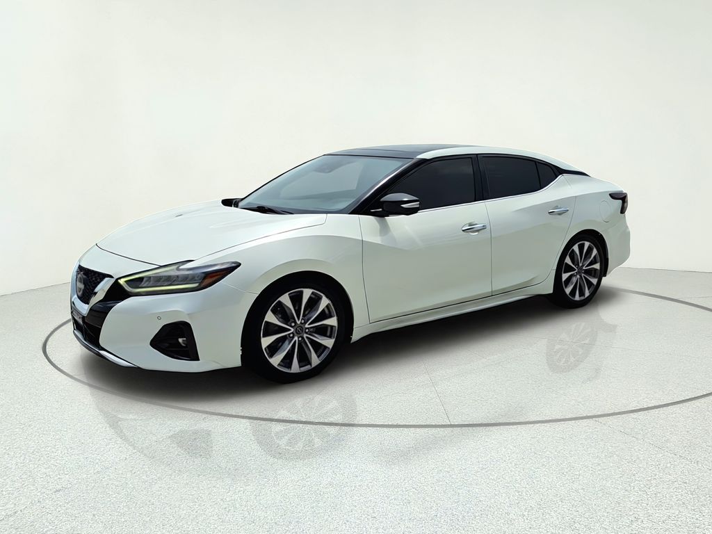 2023 Nissan Maxima Platinum White at AutoSavvy Houston Southwest