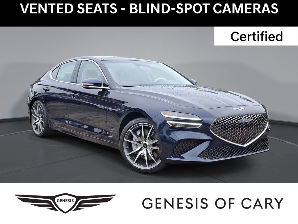 Capri Blue 2026 Genesis G70 Sedan All-Wheel Drive 8-Speed Automatic
