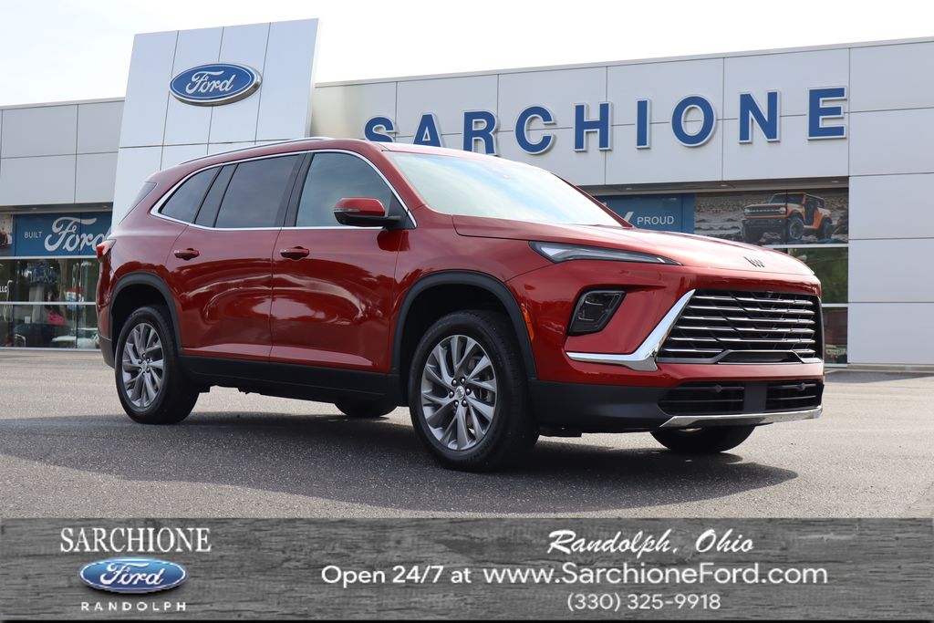 Cherry Red Tintcoat 2025 Buick Enclave SUV / Crossover Four-Wheel Drive 8-Speed Automatic