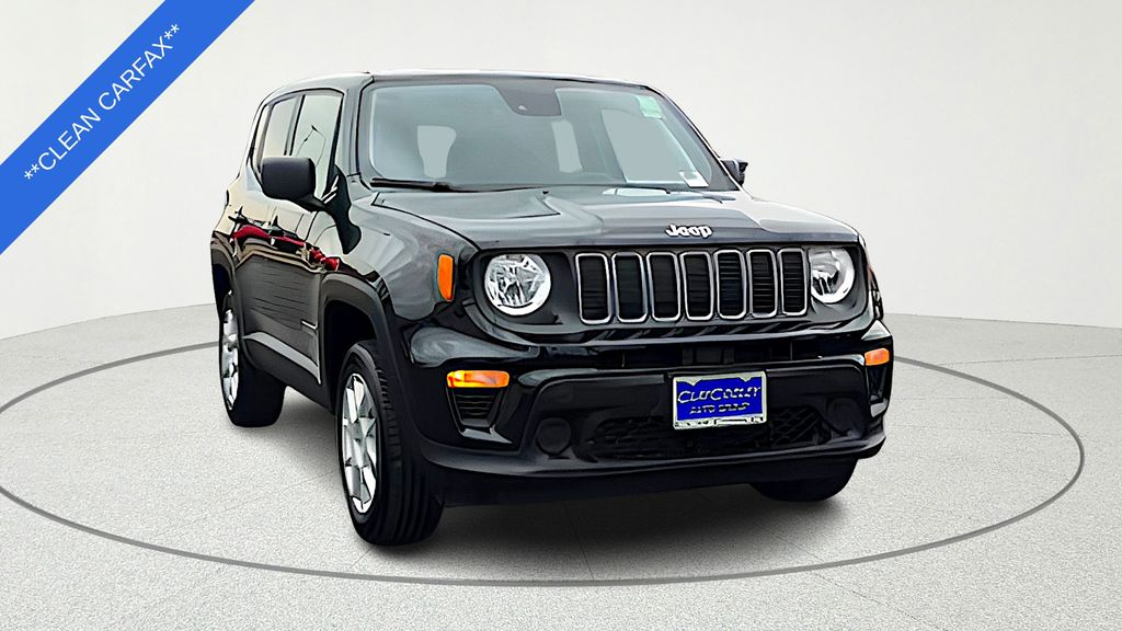 Black Clearcoat 2023 Jeep Renegade Latitude 4WD SUV / Crossover Four-Wheel Drive 9-Speed Automatic