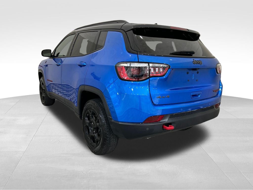 Certified Used 2023 Blue Jeep Trailhawk image 3
