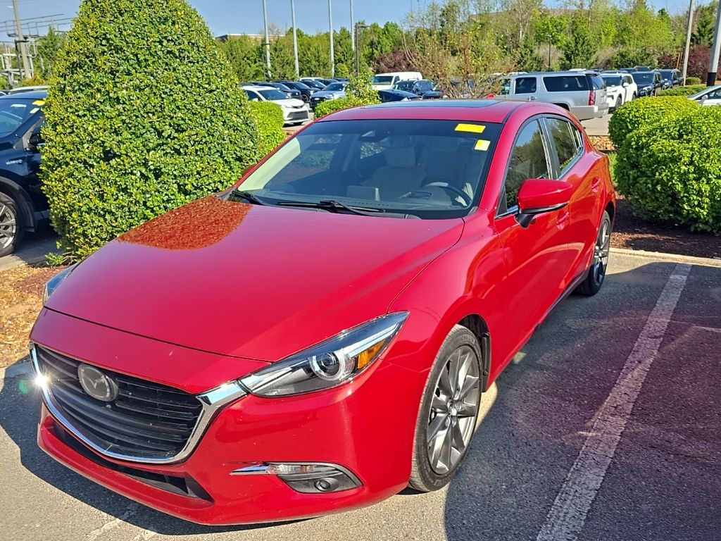 Soul Red Metallic 2018 Mazda MAZDA3 Grand Touring Hatchback Hatchback Front-Wheel Drive 6-Speed Automatic