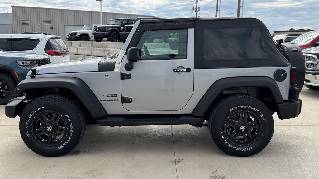 Used 2017 Jeep Wrangler Sport S with VIN 1C4AJWAG7HL717134 for sale in Kansas City