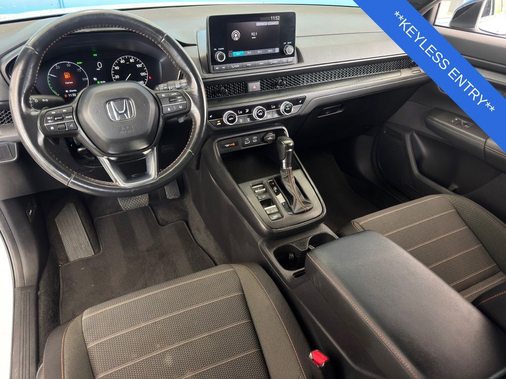 2023 Honda CR-V Hybrid Sport White at Bayway Cadillac Southwest