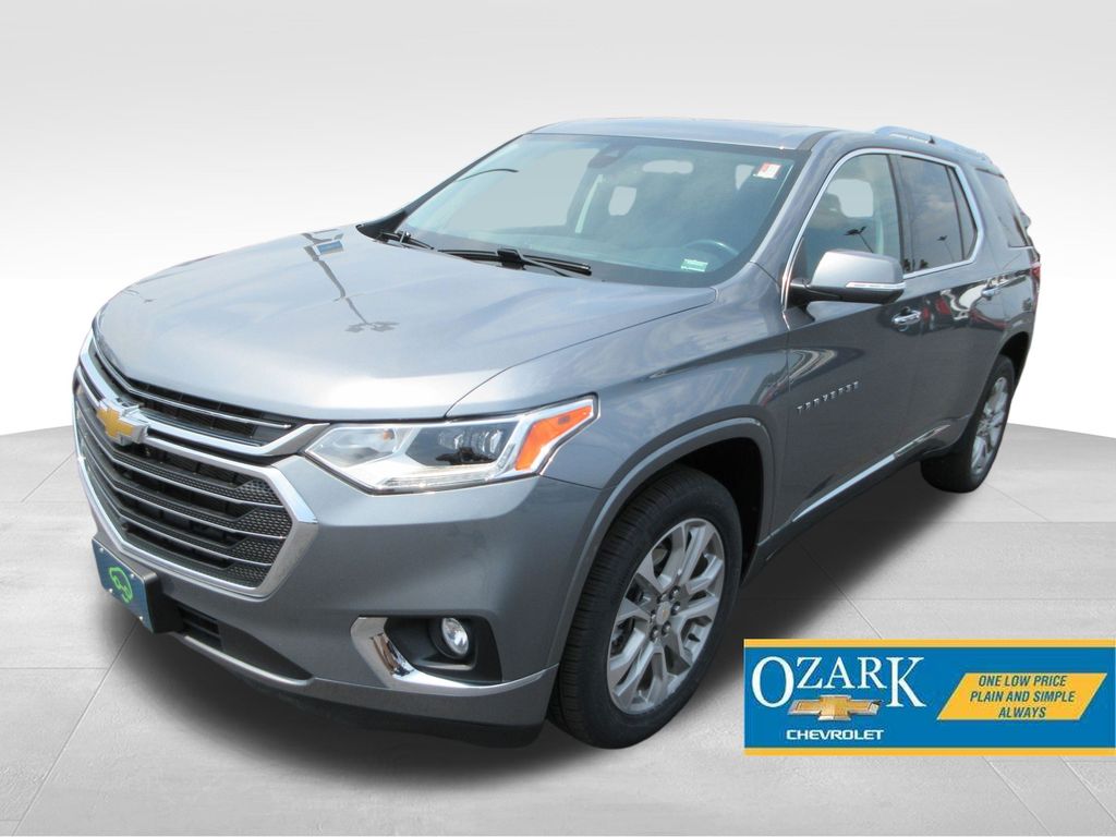 Gray (Satin Steel Metallic) 2021 Chevrolet Traverse SUV / Crossover Front-Wheel Drive 9-Speed Automatic