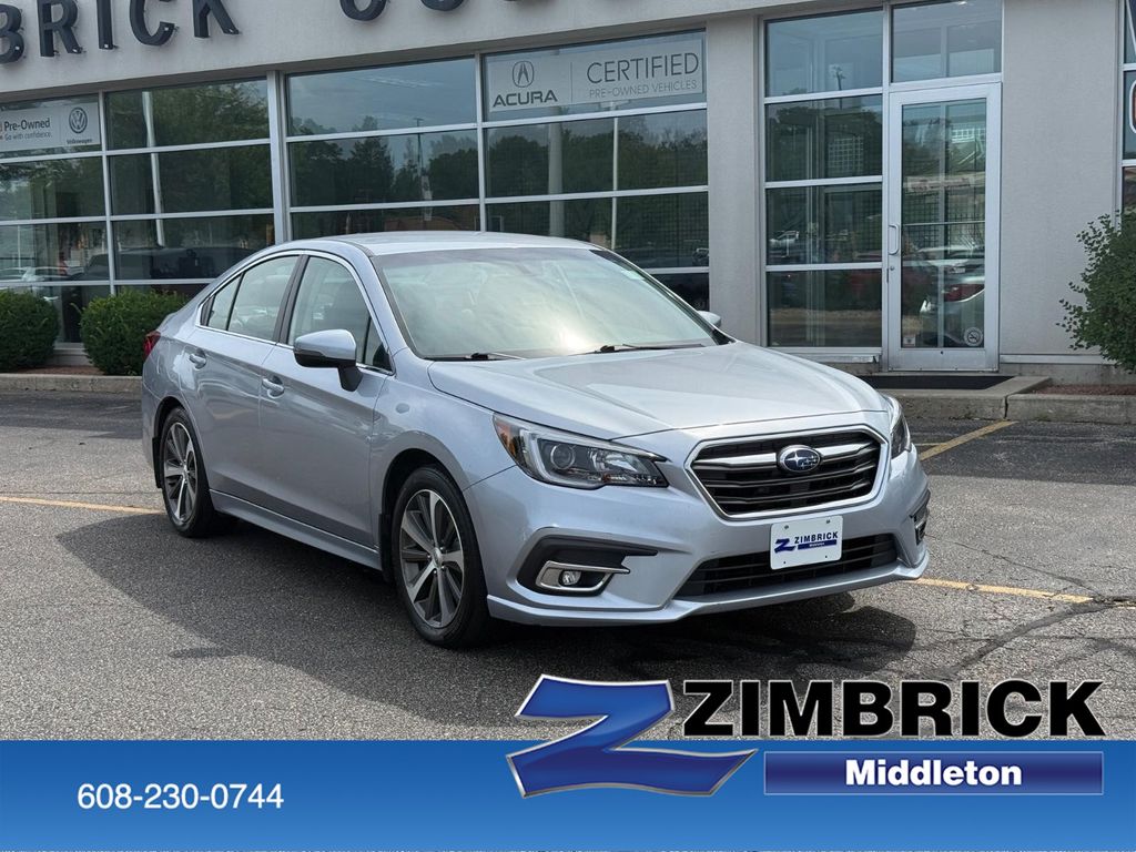 Ice Silver Metallic 2019 Subaru Legacy Sedan All-Wheel Drive Continuously Variable Transmission