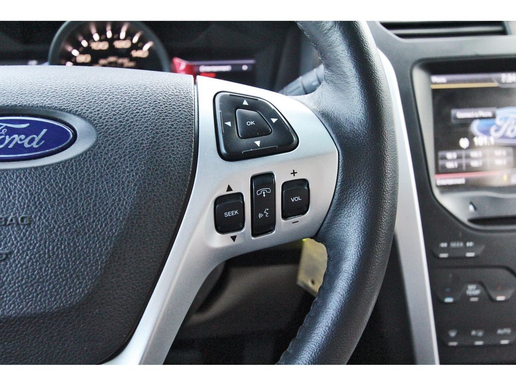 2013 Ford Explorer XLT White at DeMontrond Gulf Freeway