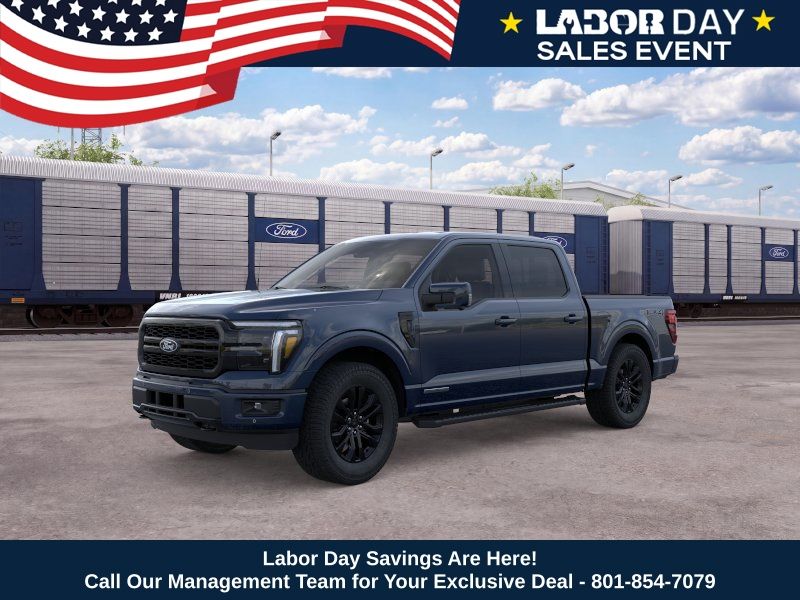 Antimatter Blue Metallic 2026 Ford F-150 Pickup Truck Four-Wheel Drive Automatic