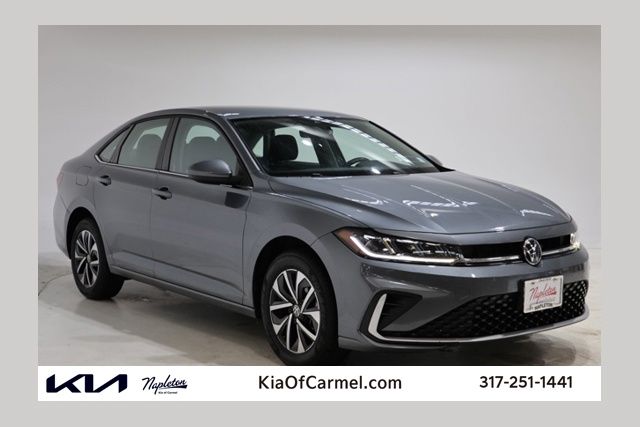 Gray 2025 Volkswagen Jetta S FWD Sedan Front-Wheel Drive 8-Speed Automatic