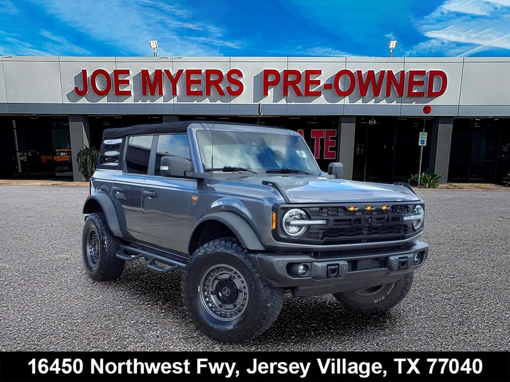 2022 Ford Bronco Badlands Gray at DeMontrond Ford