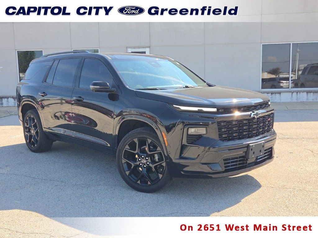Black 2024 Chevrolet Traverse SUV / Crossover Four-Wheel Drive 8-Speed Automatic