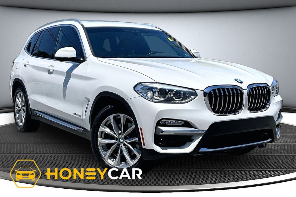 White Metallic 2018 BMW X3 SUV / Crossover All-Wheel Drive 8-Speed Automatic
