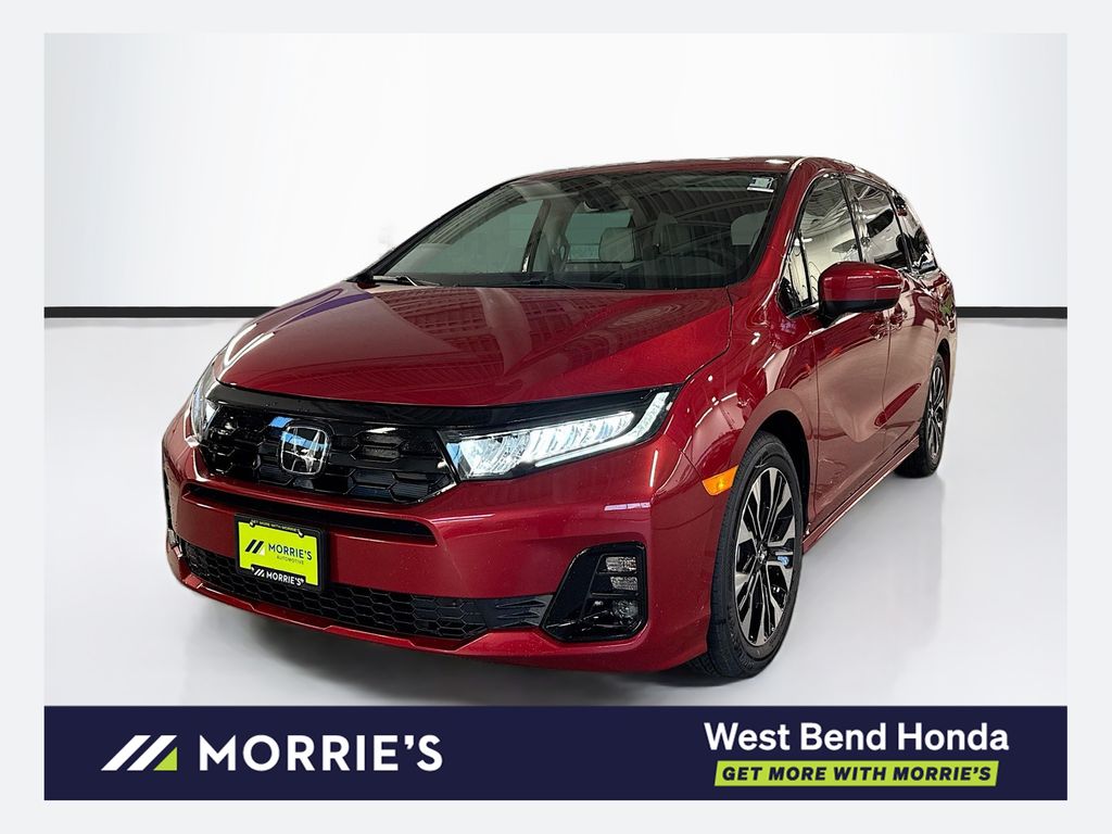 Red (Deep Scarlet Pearl) 2026 Honda Odyssey Minivan Front-Wheel Drive Automatic