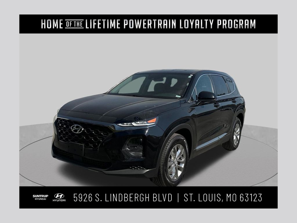 Twilight Black 2019 Hyundai Santa Fe SUV / Crossover Front-Wheel Drive 8-Speed Automatic