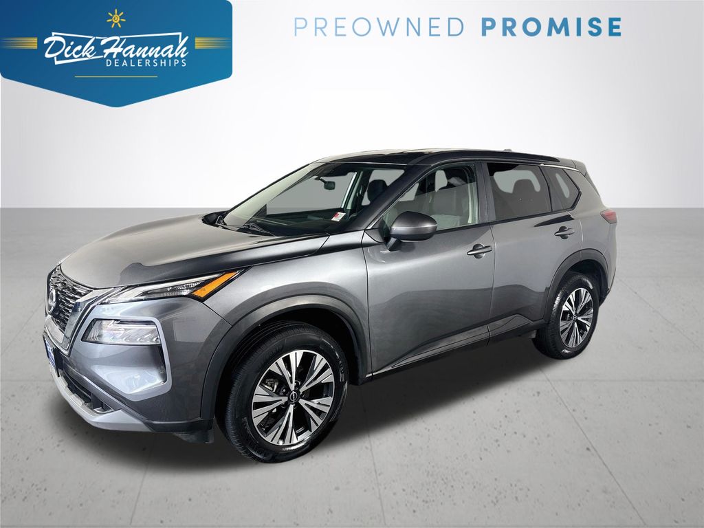 Gray (Gun Metallic) 2023 Nissan Rogue SUV / Crossover All-Wheel Drive Continuously Variable Transmission