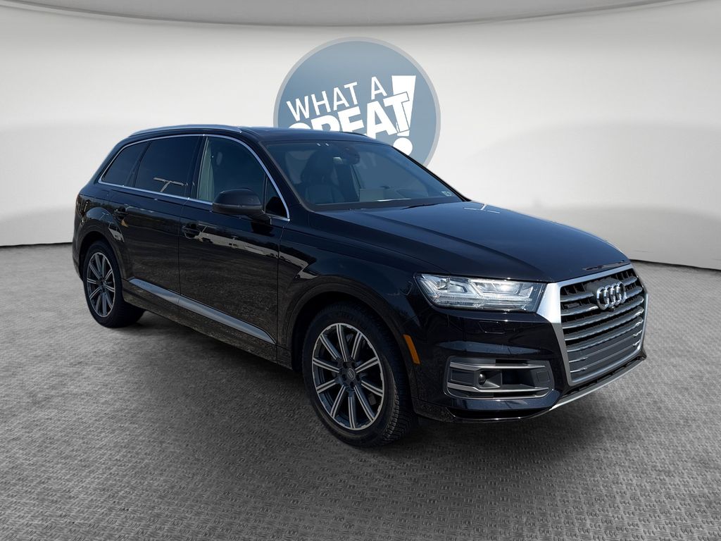 Orca Black Metallic 2019 Audi Q7 55 TFSI quattro Prestige SUV / Crossover All-Wheel Drive 8-Speed Automatic