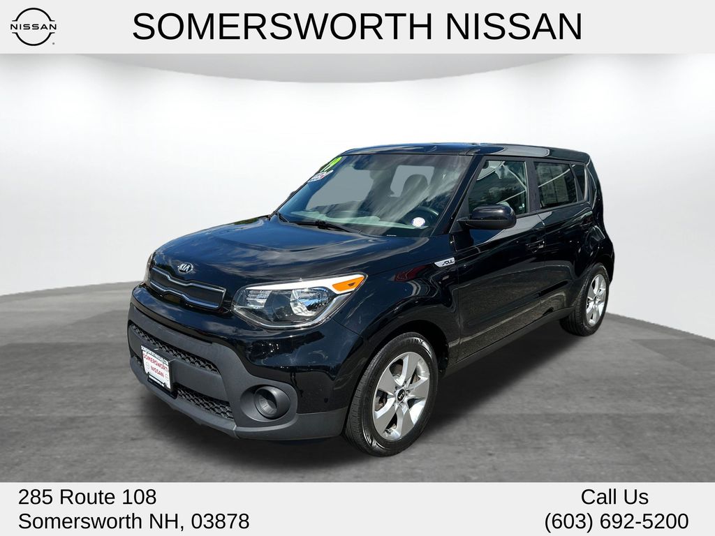 Shadow Black 2019 Kia Soul Wagon Front-Wheel Drive 6-Speed Automatic