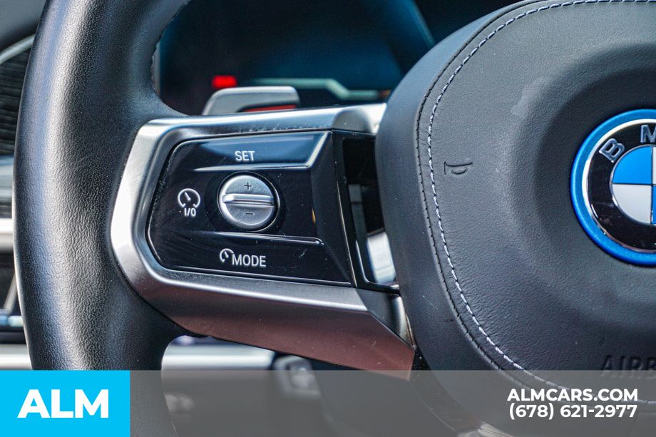 Used 2025 White BMW eDrive50 image 30