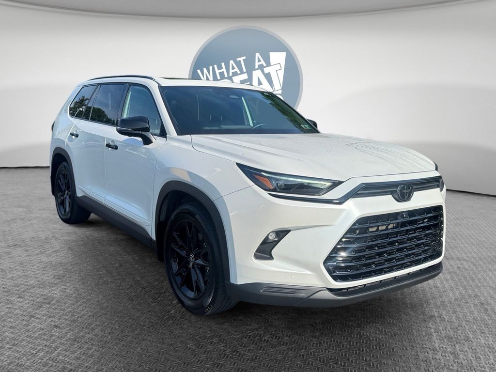 White (Wind Chill Pearl) 2025 Toyota Grand Highlander Hybrid SUV / Crossover All-Wheel Drive Continuously Variable Transmission