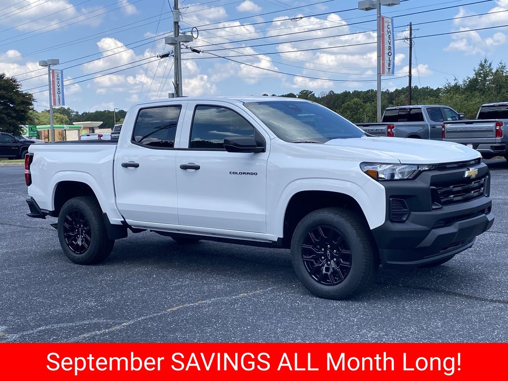 Summit White 2026 Chevrolet Colorado Pickup Truck 4X2 8-Speed Automatic