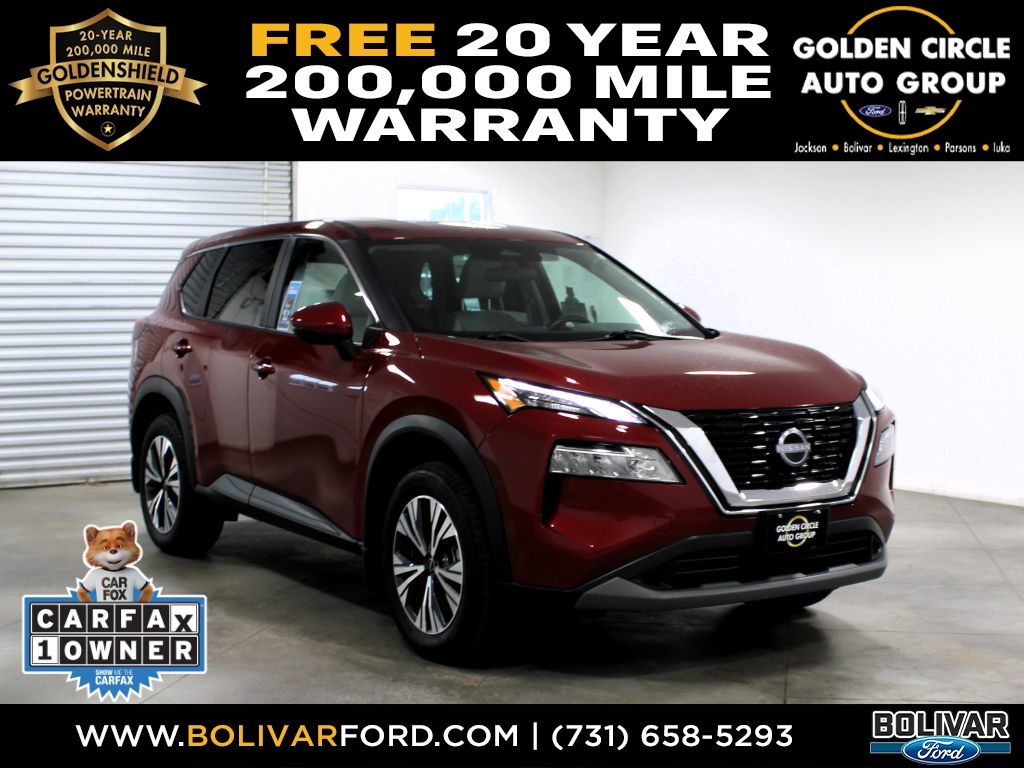 Red (Scarlet Ember Tintcoat) 2023 Nissan Rogue SV AWD SUV / Crossover All-Wheel Drive Continuously Variable Transmission