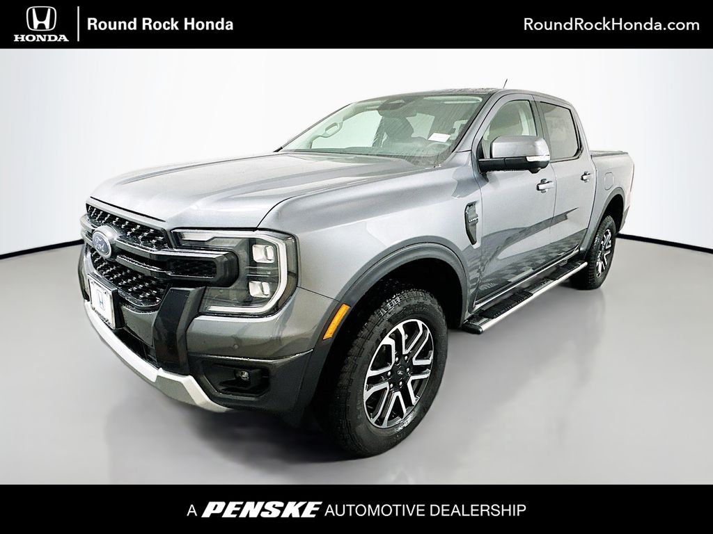 Gray Metallic 2025 Ford Ranger Pickup Truck Four-Wheel Drive Automatic