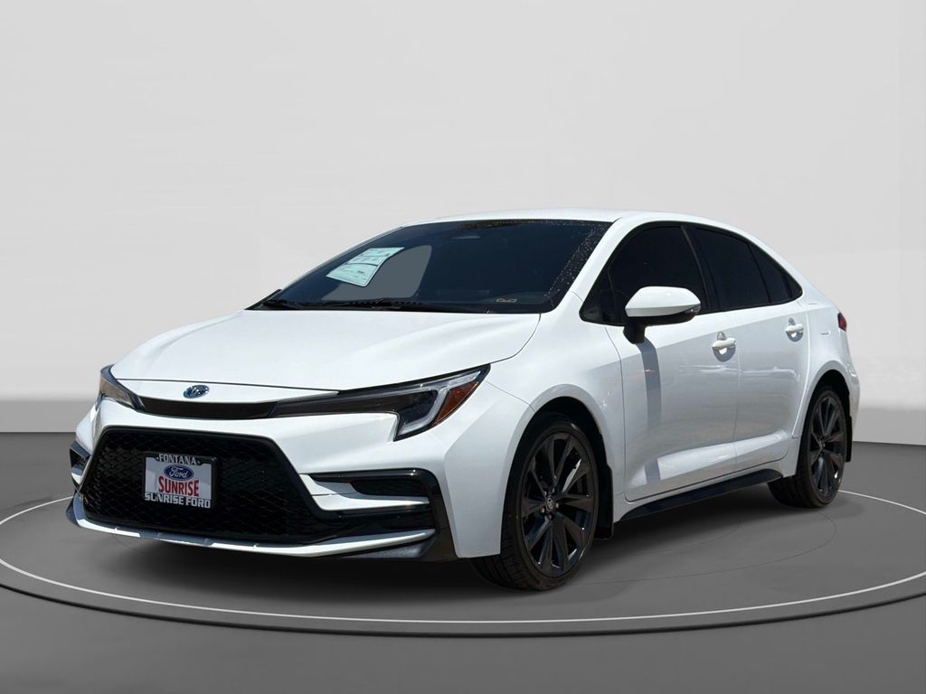 Ice 2023 Toyota Corolla Hybrid Sedan Front-Wheel Drive Continuously Variable Transmission