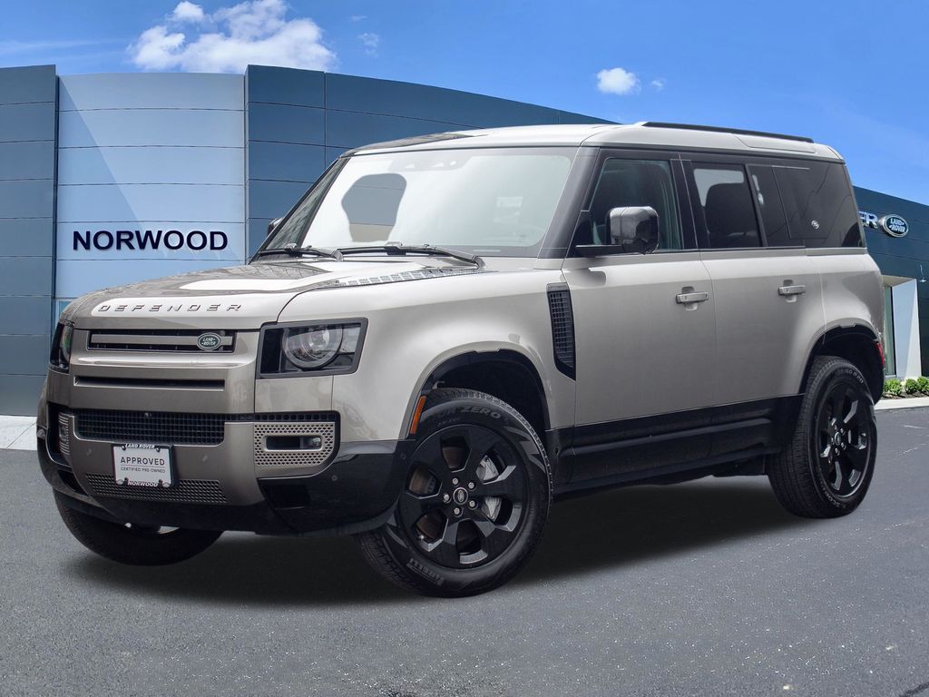Silicon Silver Premium Metallic 2024 Land Rover Defender 110 P400 X-Dynamic SE AWD SUV / Crossover All-Wheel Drive 8-Speed Automatic