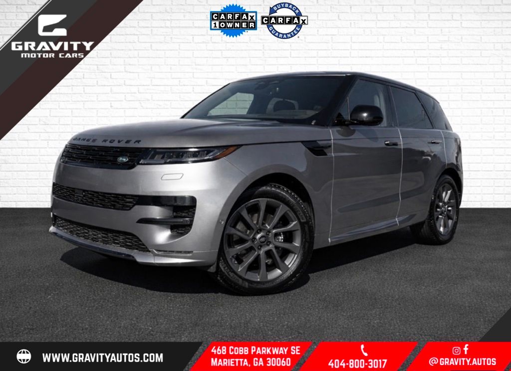Gray 2024 Land Rover Range Rover Sport SUV / Crossover All-Wheel Drive 8-Speed Automatic