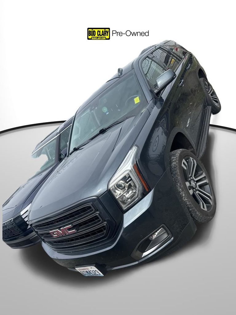Gray (Dark Sky Metallic) 2019 GMC Yukon SLT 4WD SUV / Crossover Four-Wheel Drive 6-Speed Automatic Overdrive