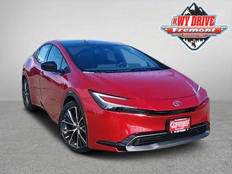 Supersonic Red 2026 Toyota Prius XLE AWD Hatchback All-Wheel Drive Continuously Variable Transmission