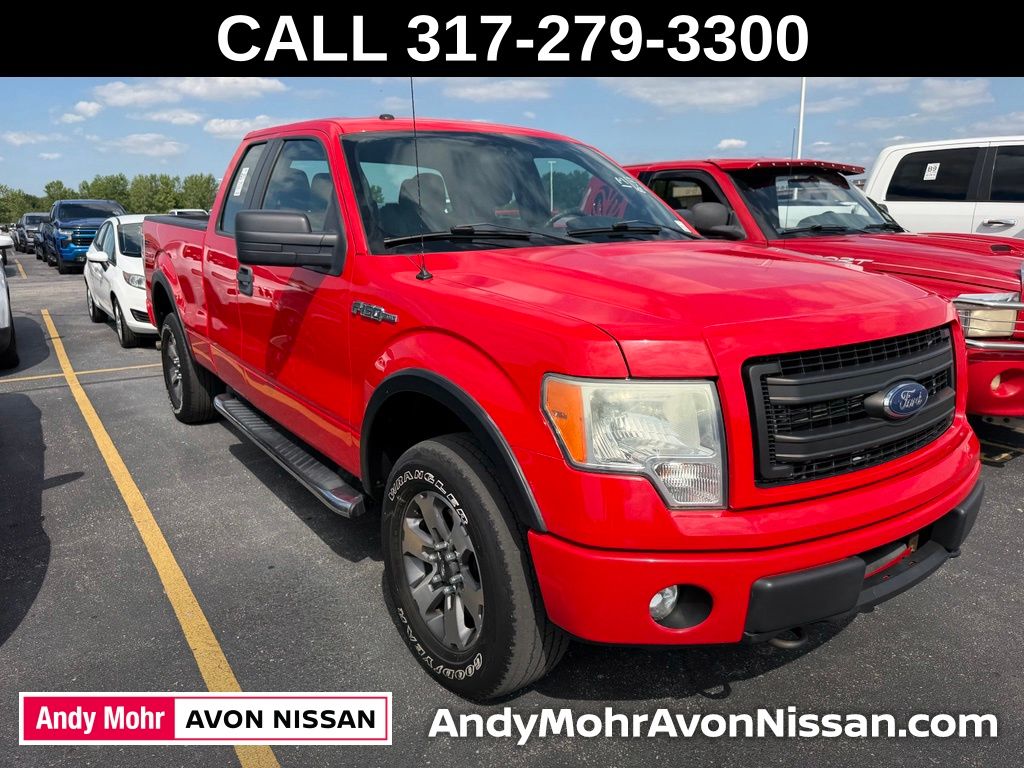 Race Red 2013 Ford F-150 Pickup Truck Four-Wheel Drive 6-Speed Automatic
