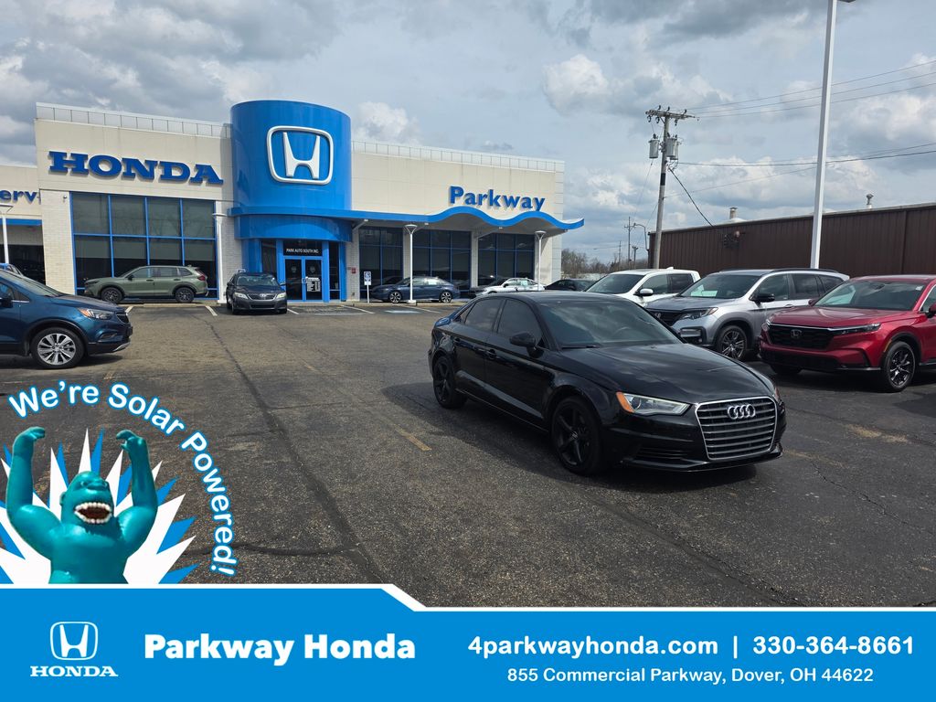 Brilliant Black 2015 Audi A3 1.8T Premium Sedan FWD Sedan Front-Wheel Drive 6-Speed Automatic