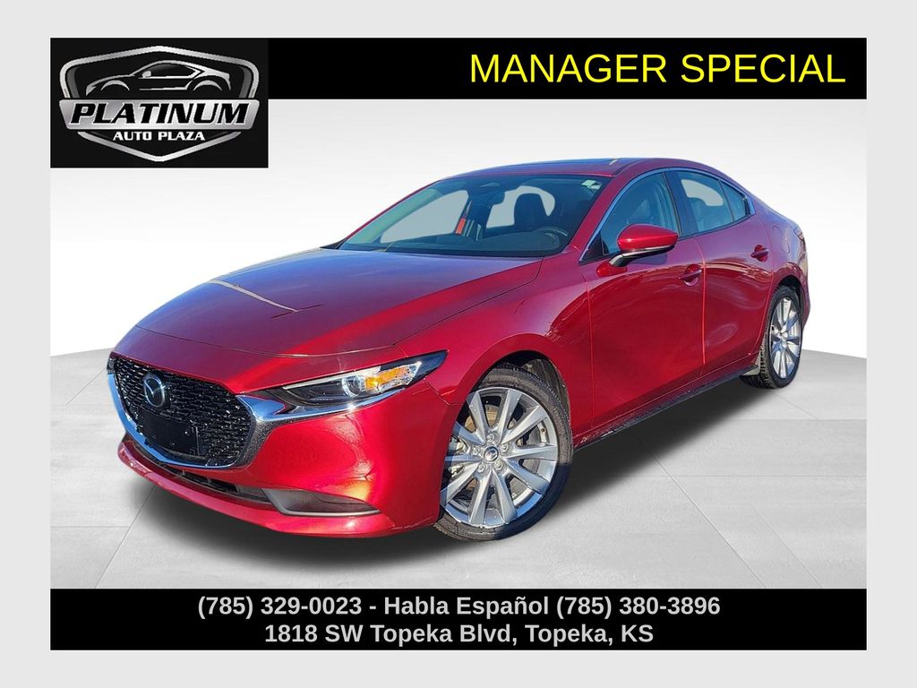 Soul Red Crystal Metallic 2025 Mazda MAZDA3 2.5 S Preferred Sedan FWD Sedan Front-Wheel Drive 6-Speed Automatic