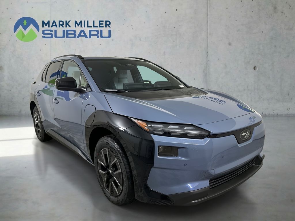 Harbor Mist Gray Pearl 2026 Subaru Solterra Premium AWD SUV / Crossover All-Wheel Drive 1-Speed Automatic