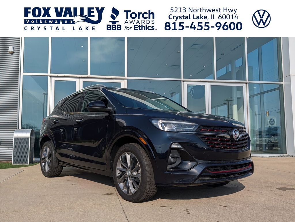 Dark Moon Blue Metallic 2020 Buick Encore GX Essence AWD SUV / Crossover All-Wheel Drive 9-Speed Automatic
