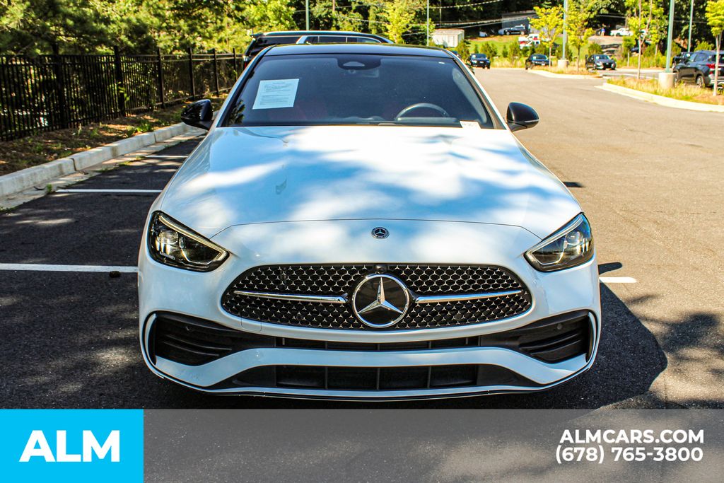 Used 2023 White Mercedes-Benz C 300 image 10