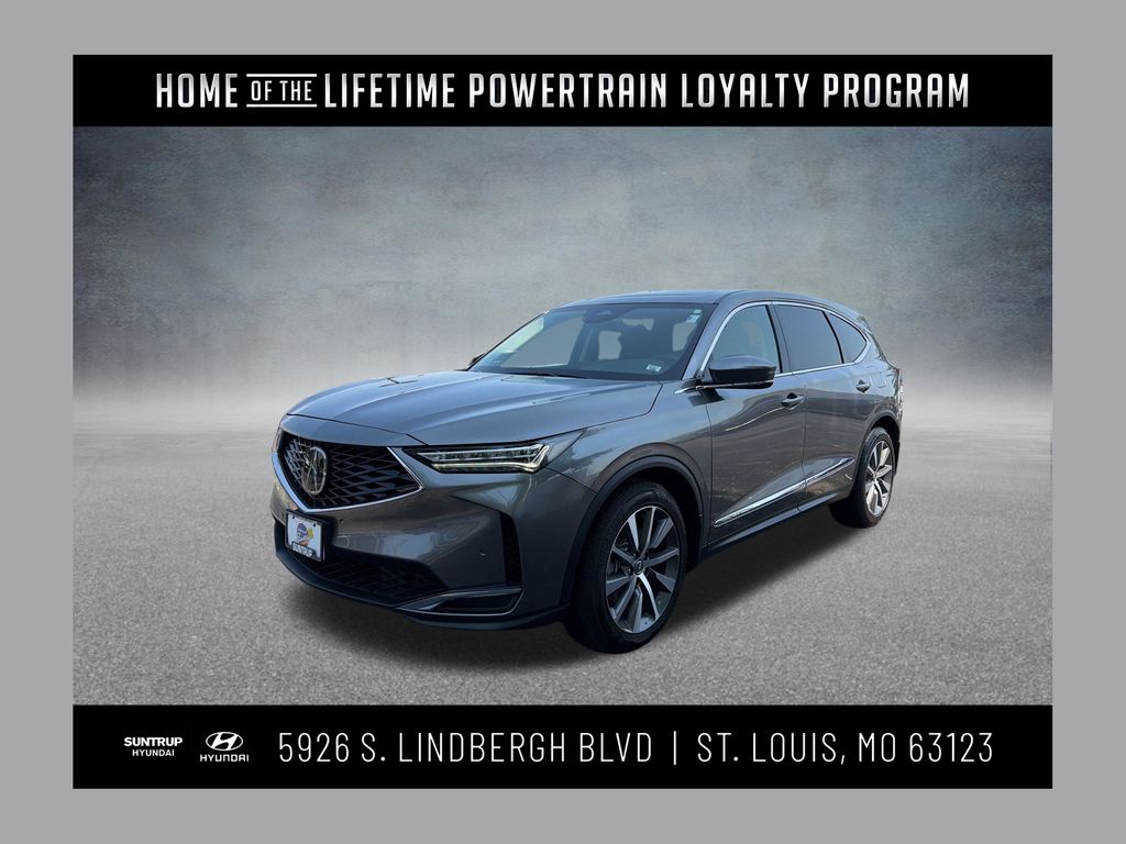 Liquid Carbon Metallic 2025 Acura MDX SUV / Crossover All-Wheel Drive Automatic