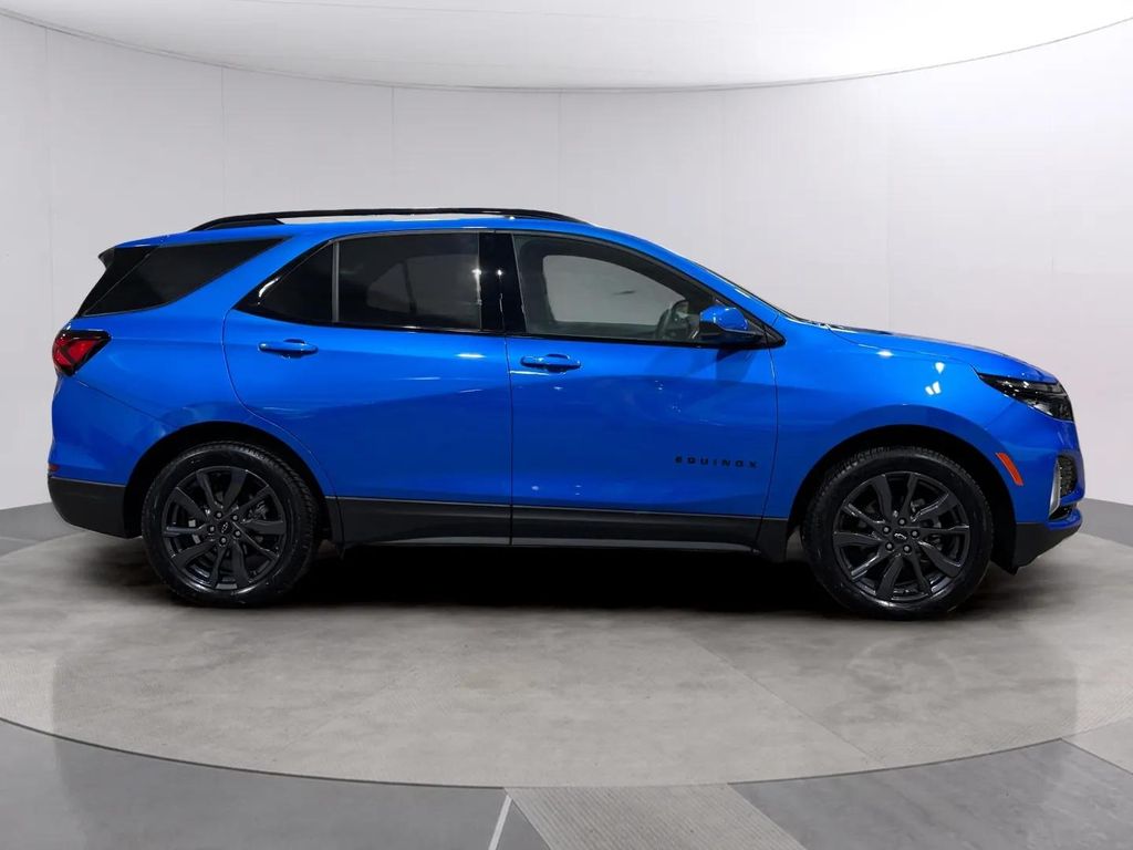 Used 2024 Riptide Blue Metallic Chevrolet RS image 2