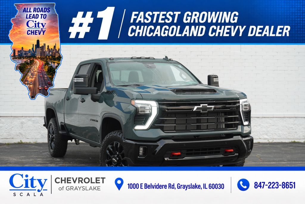 Cypress Gray 2026 Chevrolet Silverado 2500HD Pickup Truck Four-Wheel Drive Automatic